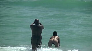 beach voyeurcam exhibitionist wife teasing stranger